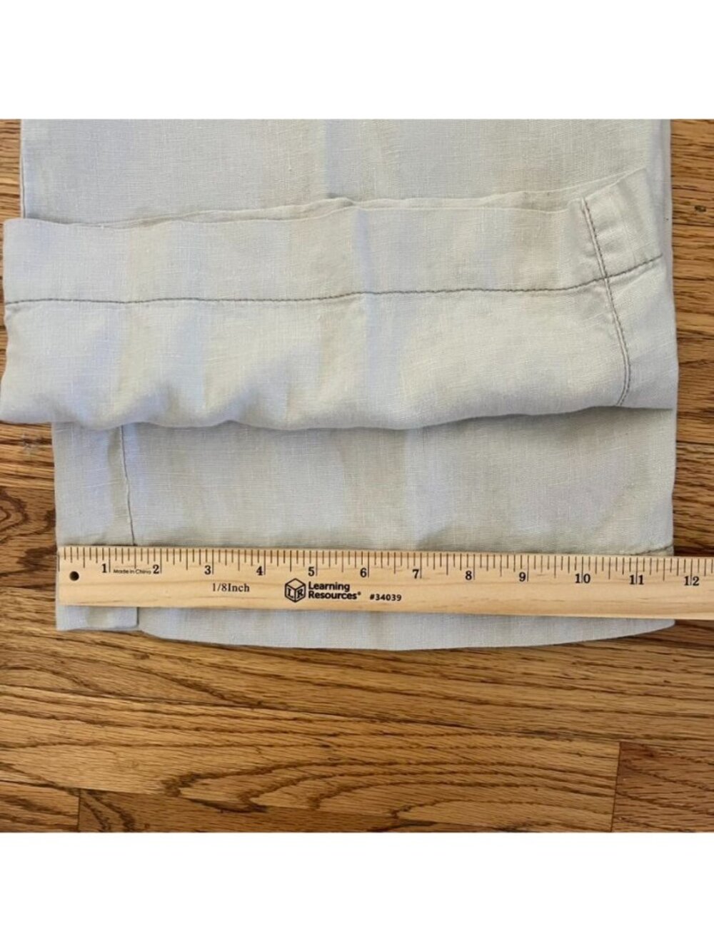Anthropologie Womens 4 Linen Wide Leg Pants Coastal Euro Summer Beach Trousers - Picture 15 of 15